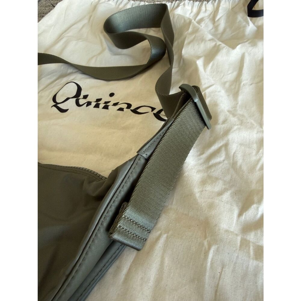 NEW Quince Revive Nylon Crescent Shoulder Bag - Picture 3 of 4